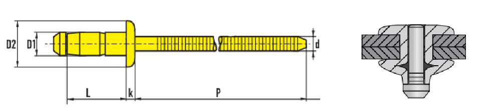 Avibulb Blind Rivets