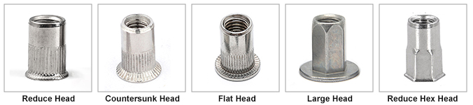 Rivet Nut head type