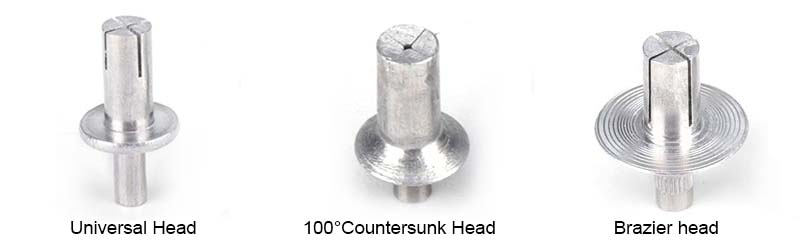 Drive Rivets Head Types