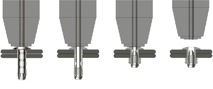 multi grip blind rivet