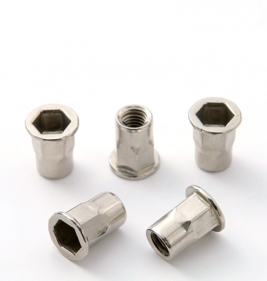 Hexagon Body Open End Blind Rivet Nuts