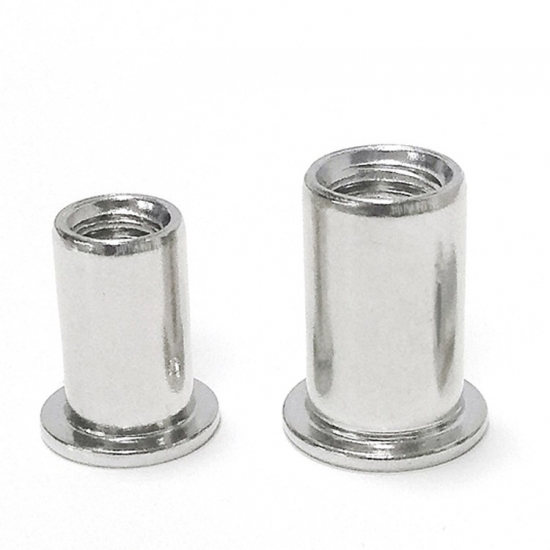 Flat Head Round Blind Rivet Nuts