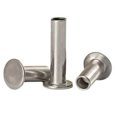 Flat Round Head Semi Tubular Rivets