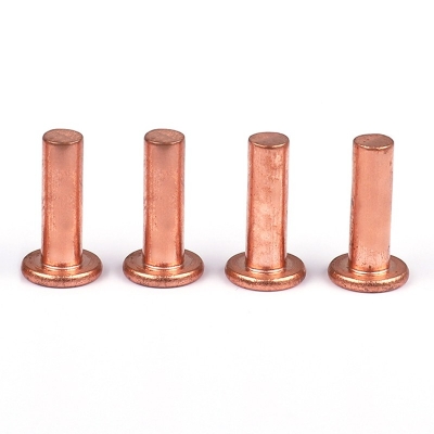 flat head copper rivets