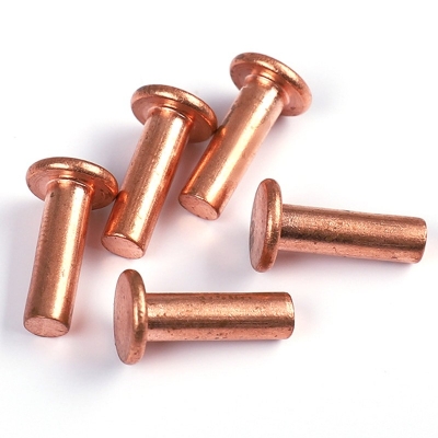 flat head copper rivets